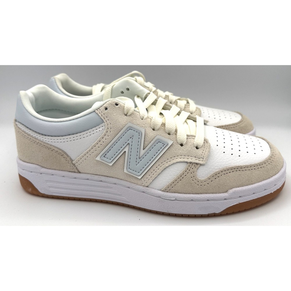 New Balance 480 Shoes Mens Size 7 White Blue BB480LSW